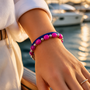 Navy Hot Pink
